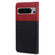 Google Pixel 8 Pro Cute Pet Series Color Block Buckle Leather Phone Case - Black