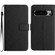 Google Pixel 8 Pro Rhombic Grid Texture Leather Phone Case - Black