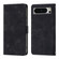 Google Pixel 8 Pro Skin-feel Embossed Leather Phone Case - Black