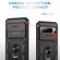 Google Pixel 8 Pro Sliding Camshield TPU + PC Phone Case with Holder - Black