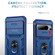 Google Pixel 8 Pro Sliding Camshield TPU + PC Phone Case with Holder - Blue