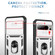 Google Pixel 8 Pro Sliding Camshield TPU + PC Phone Case with Holder - White+Black