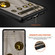 Google Pixel 8 Pro Solid Color Leather Skin Back Cover Phone Case - Black