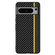 Google Pixel 8 Pro Ultra-thin Carbon Fiber Texture Printing Phone Case - Black Yellow