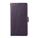 Google Pixel 8 PU Genuine Leather Texture Embossed Line Phone Case - Purple