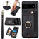 Google Pixel 8 Retro Skin-feel Ring Multi-card RFID Wallet Phone Case - Black