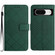Google Pixel 8 Rhombic Grid Texture Leather Phone Case - Green