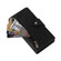 Google Pixel 8 Rivet Buckle 9 Cards Three Fold Leather Phone Case - Black
