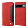 Google Pixel 8 Skin Feel Splicing Leather Phone Case - Red