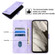 Google Pixel 8 Skin-feel Embossed Leather Phone Case - Light Purple