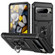 Google Pixel 8 Sliding Camshield TPU + PC Phone Case with Holder - Black
