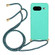 Google Pixel 8 Wheat Straw Material + TPU Protective Case with Lanyard - Green