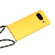Google Pixel 8 Wheat Straw Material + TPU Protective Case with Lanyard - Yellow