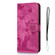 Samsung Galaxy A14 4G / 5G Butterfly Cat Embossing Flip Leather Phone Case - Pink