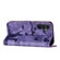 Samsung Galaxy A14 4G / 5G Butterfly Cat Embossing Flip Leather Phone Case - Purple