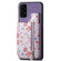 Samsung Galaxy A14 4G/5G Retro Painted Zipper Wallet Back Phone Case - Purple