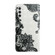 Samsung Galaxy A14 5G Oil Embossed 3D Drawing Leather Phone Case - Lace Flower