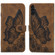 Samsung Galaxy A14 5G Retro Skin Feel Butterflies Embossing Horizontal Flip Leather Phone Case - Brown