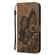 Samsung Galaxy A14 5G Retro Skin Feel Butterflies Embossing Horizontal Flip Leather Phone Case - Brown
