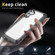 Samsung Galaxy A14 5G Skin Feel TPU + PC Phone Case - Transparent Black
