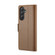 Samsung Galaxy A54 5G CaseMe 023 Butterfly Buckle Litchi Texture RFID Anti-theft Leather Phone Case - Brown