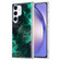 Samsung Galaxy A54 5G Dual-side IMD Marble Phone Case - Dark Green