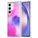 Samsung Galaxy A54 5G Dual-side IMD Marble Phone Case - Smudged Purple