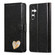 Samsung Galaxy A54 5G Glitter Powder Love Leather Phone Case - Black