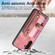 Samsung Galaxy A54 5G Retro Cross Wristband Wallet Leather Back Phone Case - Pink