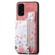 Samsung Galaxy A54 5G Retro Painted Zipper Wallet Back Phone Case - Pink
