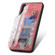 Samsung Galaxy A54 5G Retro Painted Zipper Wallet Back Phone Case - Pink