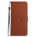 Samsung Galaxy A54 5G Rhombic Grid Texture Leather Phone Case - Brown