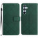 Samsung Galaxy A54 5G Rhombic Grid Texture Leather Phone Case - Green