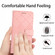 Samsung Galaxy A54 5G Rhombic Grid Texture Leather Phone Case - Pink