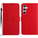 Samsung Galaxy A54 5G Rhombic Grid Texture Leather Phone Case - Red