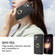 Samsung Galaxy A54 5G Ring Card Litchi Leather Back Phone Case - Black