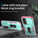 Samsung Galaxy A54 5G Sliding Camshield Holder Phone Case - Grey Green + Pink