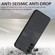 Samsung Galaxy A54 5G Vintage Leather PC Back Cover Phone Case - Black