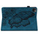 iPad Pro 11 2022 / 2021 / 2020 / Air 2020 10.9 Big Butterfly Embossed Smart Leather Tablet Case - Blue