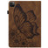 iPad Pro 11 2022 / 2021 / 2020 / Air 2020 10.9 Big Butterfly Embossed Smart Leather Tablet Case - Brown