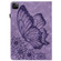 iPad Pro 11 2022 / 2021 / 2020 / Air 2020 10.9 Big Butterfly Embossed Smart Leather Tablet Case - Purple