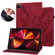 iPad Pro 11 2022 / 2021 / 2020 / Air 2020 10.9 Big Butterfly Embossed Smart Leather Tablet Case - Red