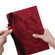 iPad Pro 11 2022 / 2021 / 2020 / Air 2020 10.9 Big Butterfly Embossed Smart Leather Tablet Case - Red