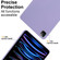 iPad Pro 11 2022 / 2021 / 2020 Oil Spray Skin-friendly TPU Tablet Case - Purple