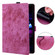 iPad Pro 11 2022 / Air 10.9 2022 Cartoon Sakura Cat Embossed Smart Leather Tablet Case - Rose Red