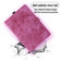 iPad Pro 11 2022 / Air 10.9 2022 Cartoon Sakura Cat Embossed Smart Leather Tablet Case - Rose Red