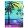 iPad Pro 11 2022 / Air 10.9 2022 Colored Drawing Stitching Leather Tablet Smart Case - Coconut Tree