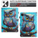 iPad Pro 11 2022 / Air 10.9 2022 Colored Drawing Stitching Leather Tablet Smart Case - Owl