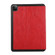 iPad Pro 11 2022 / Air 10.9 2022 Simple Crazy Horse Leather Tablet Case - Red