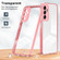 Samsung Galaxy S23 FE 5G 3 in 1 Clear TPU Color PC Frame Phone Case - Pink Samsung Galaxy S23 FE 5G 3 in 1 Clear TPU Color PC Frame Phone Case - Pink